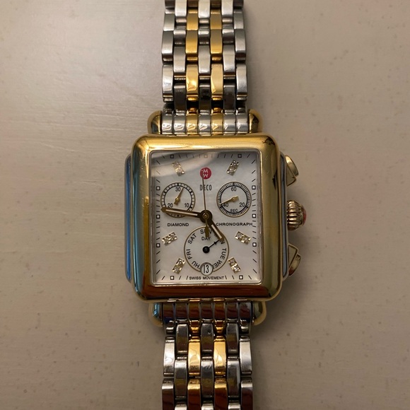 MICHELE Deco Chronograph Watch - Picture 2 of 9